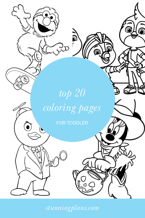 Top 20 Coloring Pages for toddler Home, Family, Style and Art Ideas